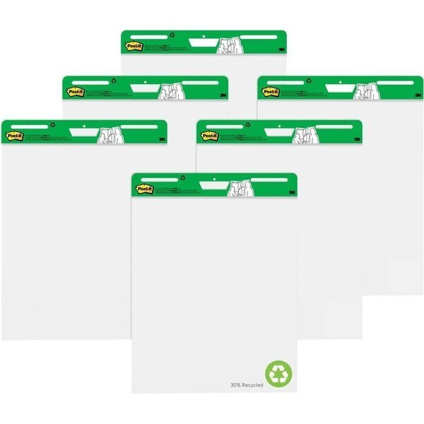Pad, Easel, Plain, We, 6Pk, Post-It, Mfr#: MMM559RPVAD6